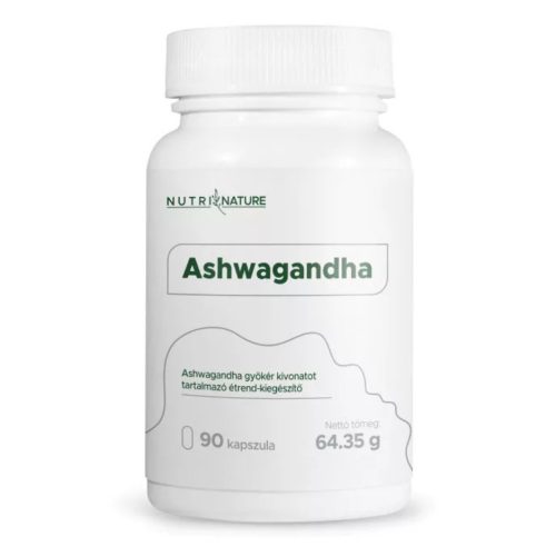 Nutri Nature Ashwagandha 375mg 90db kapszula