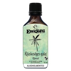   EzerJóFű Közönséges galaj kivonat 50ml alkoholmentes, növényi glicerinnel