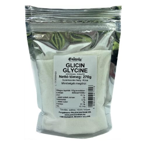 Paleolit Glicin - Glycine 270g aminosav, édesítő