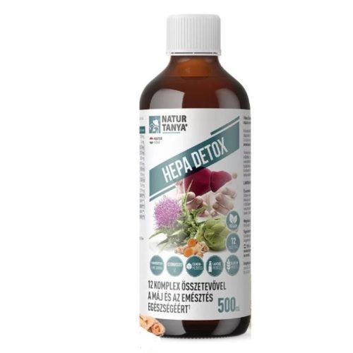 Natur Tanya® Hepa Detox 500ml a máj és az emésztés egészségéért