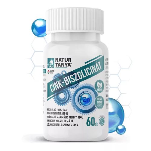 Natur Tanya® Cink-biszglicinát 25mg 60db filmtabletta