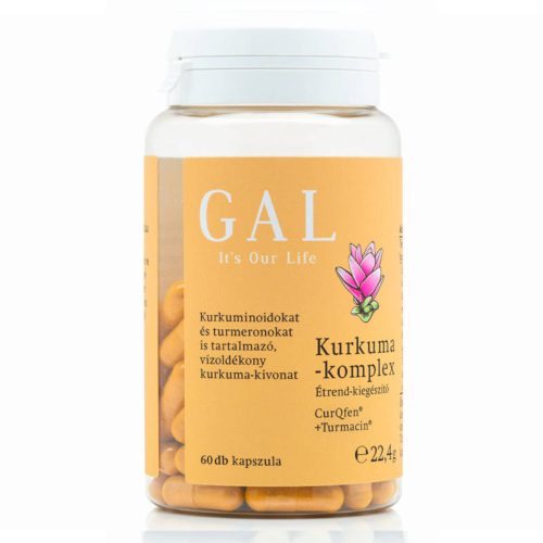 GAL Kurkuma-komplex 60 kapszula ÚJ