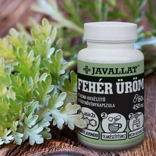 JAVALLAT Fehér Üröm kapszula 60 db 