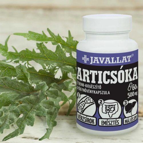 JAVALLAT Articsóka levél kapszula 60 db