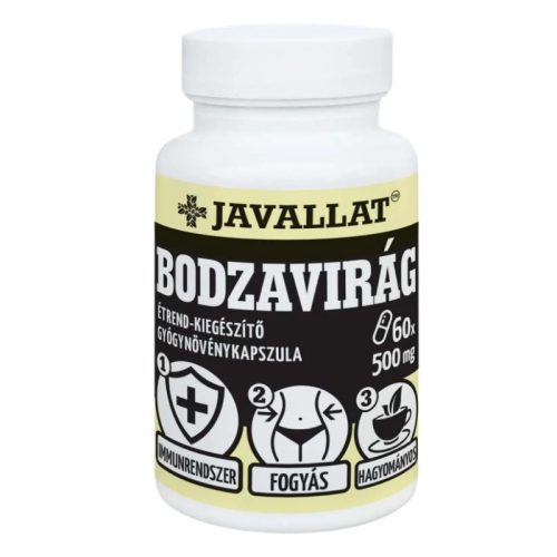 JAVALLAT Bodzavirág kapszula 60 db 