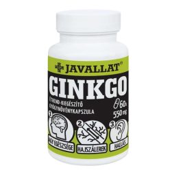 JAVALLAT Ginkgo kapszula 60 db 