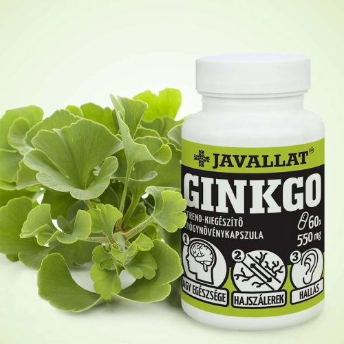 JAVALLAT Ginkgo kapszula 60 db 