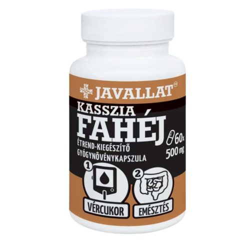 JAVALLAT Kasszia Fahéj kapszula 60 db