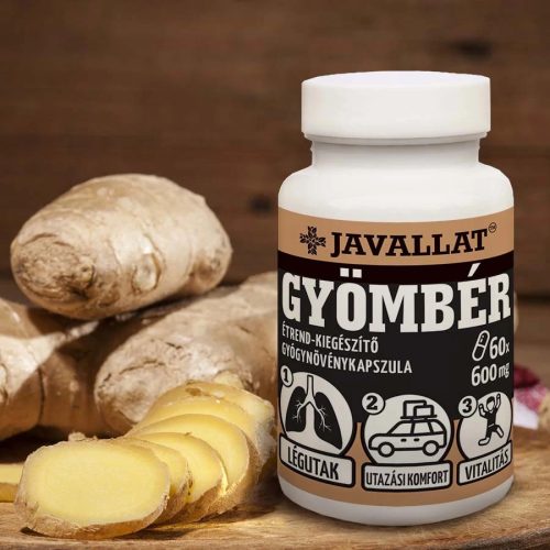 JAVALLAT Gyömbér kapszula 60 db