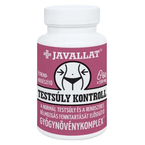 JAVALLAT Testsúly Kontroll kapszula 60 db 