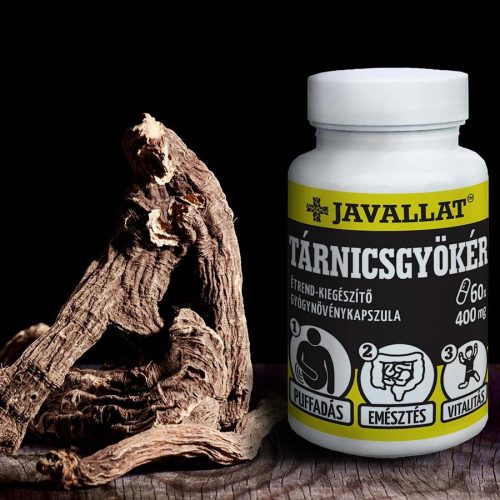 JAVALLAT Sárga Tárnicsgyökér kapszula 60 db 