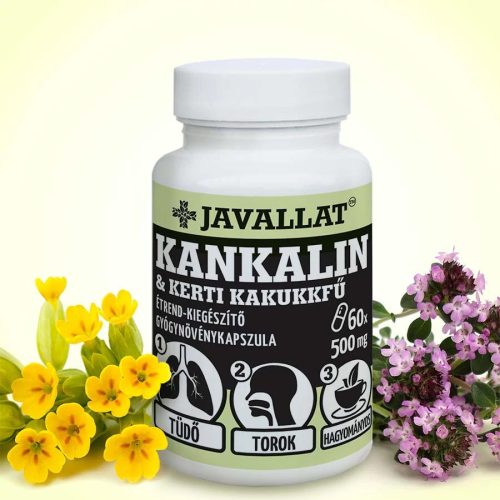 JAVALLAT Kankalin & Kerti Kakukkfű kapszula 60db 