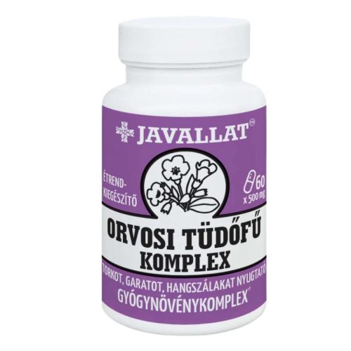 JAVALLAT Orvosi Tüdőfű Komplex kapszula 60 db 