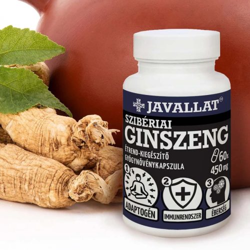 JAVALLAT Szibériai ginszeng kapszula – 60db