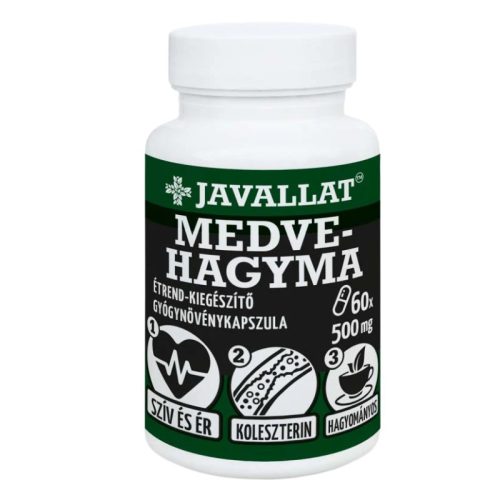 JAVALLAT Medvehagyma kapszula - 60db