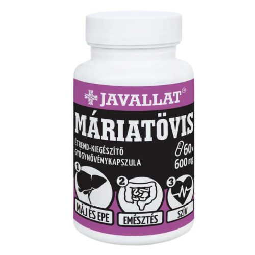 JAVALLAT Máriatövis kapszula 60 db