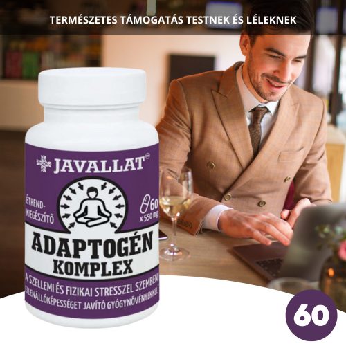 JAVALLAT Adaptogén Komplex kapszula 60 db