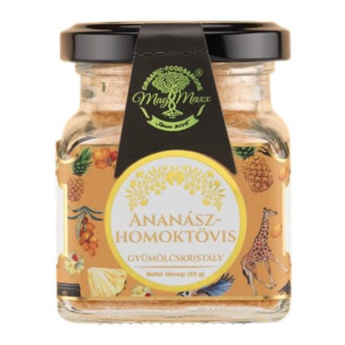 MagMaxx ananász-homoktövis gyümölcskristály - 40g