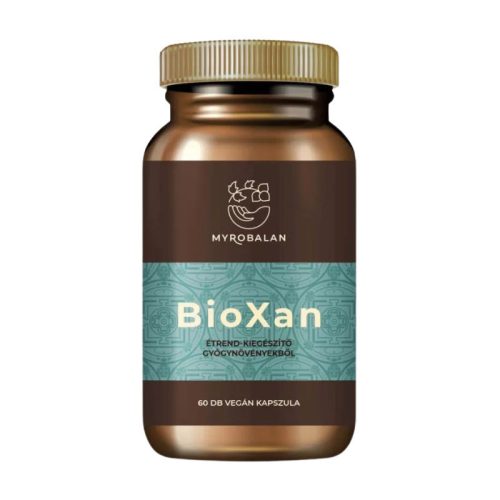Myrobalan BioXan stressz kontroll 60db gyógynövény komplex kapszula