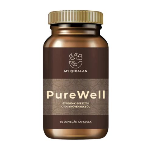 Myrobalan PureWell béltisztító 60db gyógynövény komplex kapszula