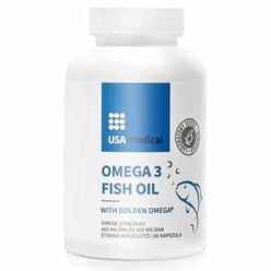 USA medical GOLDEN® Omega 3 halolaj kapszula 60 db