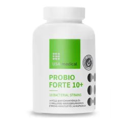   USA medical Bélflóra támogató kapszula PROBIO FORTE 10+ féle baktérium törzzsel 60 db